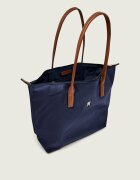 Tommy Hilfiger Geantă shopper Popette cu adaos de piele