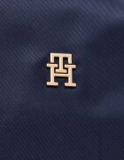 Tommy Hilfiger Geantă shopper Popette cu adaos de piele