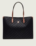 Tommy Hilfiger Geantă shopper TH CITY cu adaos de piele