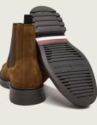 Tommy Hilfiger Ghete chelsea Corporate | piele întoarsă