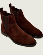 Tommy Hilfiger Ghete chelsea Corporate | piele întoarsă