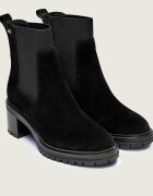 Tommy Hilfiger Ghete chelsea cu toc | piele întoarsă