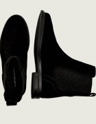 Tommy Hilfiger Ghete chelsea | piele întoarsă