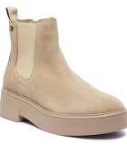 Tommy Hilfiger Ghete chelsea | piele întoarsă