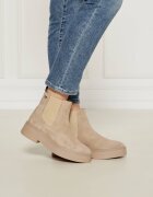 Tommy Hilfiger Ghete chelsea | piele întoarsă
