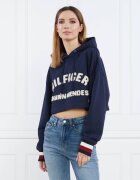 Tommy Hilfiger Hanorac THXSM FLEECE CROP GRAPHIC | Cropped Fit