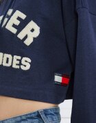 Tommy Hilfiger Hanorac THXSM FLEECE CROP GRAPHIC | Cropped Fit