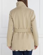 Tommy Hilfiger Palton DB BELTED FUNNEL JKT cu adaos de lână