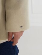 Tommy Hilfiger Palton DB BELTED FUNNEL JKT cu adaos de lână