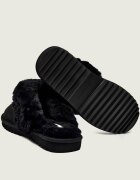 Tommy Hilfiger Papuci de casă | shearling | piele întoarsă cu adaos de lână