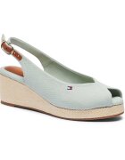 Tommy Hilfiger Platforme cu adaos de piele