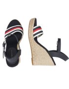 Tommy Hilfiger Platforme cu adaos de piele