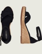 Tommy Hilfiger Platforme cu adaos de piele
