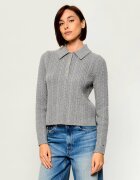 Tommy Hilfiger Polo | regular fit | cu adaos de mătase și lână