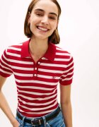 Tommy Hilfiger Polo | Slim Fit cu adaos de mătase