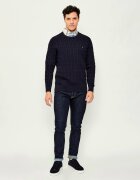 Tommy Hilfiger Pulover CLASSIC CABLE TH x F.C. Liverpool | regular fit