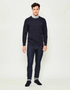 Tommy Hilfiger Pulover CLASSIC CABLE TH x F.C. Liverpool | regular fit