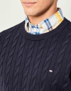 Tommy Hilfiger Pulover CLASSIC CABLE TH x F.C. Liverpool | regular fit