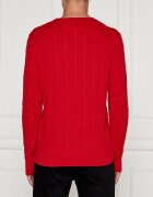 Tommy Hilfiger Pulover CLASSIC CABLE TH x F.C. Liverpool | regular fit