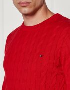 Tommy Hilfiger Pulover CLASSIC CABLE TH x F.C. Liverpool | regular fit
