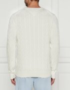 Tommy Hilfiger Pulover CLASSIC CABLE TH x F.C. Liverpool | regular fit