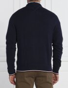 Tommy Hilfiger Pulover MONOTYPE GS TIPPED | Regular Fit cu adaos de mătase