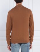 Tommy Hilfiger Pulover MONOTYPE GS TIPPED | Regular Fit cu adaos de mătase