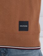 Tommy Hilfiger Pulover MONOTYPE GS TIPPED | Regular Fit cu adaos de mătase