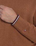 Tommy Hilfiger Pulover MONOTYPE GS TIPPED | Regular Fit cu adaos de mătase