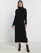 Tommy Hilfiger Rochie MD WOOL CASH ROLL-NK cu adaos de cașmir