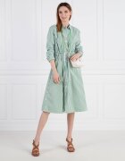 Tommy Hilfiger Rochie ORG CO STRIPE MIDI SHIRT-DRESS