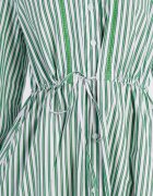 Tommy Hilfiger Rochie ORG CO STRIPE MIDI SHIRT-DRESS