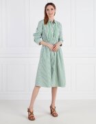 Tommy Hilfiger Rochie ORG CO STRIPE MIDI SHIRT-DRESS