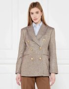 Tommy Hilfiger Sacou LUREX | Loose fit cu adaos de lână