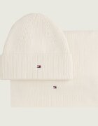 Tommy Hilfiger Șal + căciulă cu adaos de lână