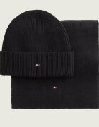 Tommy Hilfiger Șal + căciulă cu adaos de lână