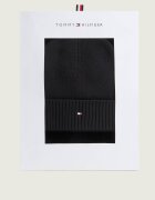 Tommy Hilfiger Șal + căciulă cu adaos de lână