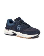 Tommy Hilfiger Sneakers M RUNNER X VENTILE MIX | piele întoarsă