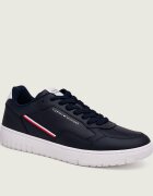 Tommy Hilfiger Teniși din piele Basket Corporate