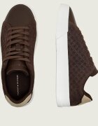 Tommy Hilfiger Teniși din piele TH Court Lth Mix Monogram | piele întoarsă