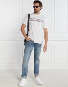 Tommy Hilfiger Tricou CENTER CHEST STRIPE TEE | Regular Fit