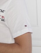 Tommy Hilfiger Tricou CENTER CHEST STRIPE TEE | Regular Fit
