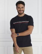 Tommy Hilfiger Tricou CENTER CHEST STRIPE TEE | Regular Fit