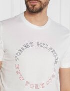 Tommy Hilfiger Tricou MONOTYPE ROUNDLE | Slim Fit