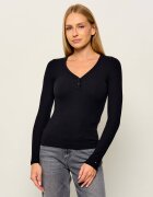 Tommy Jeans Bluză Henley | Slim Fit