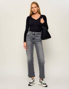 Tommy Jeans Bluză Henley | Slim Fit