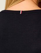 Tommy Jeans Bluză Henley | Slim Fit