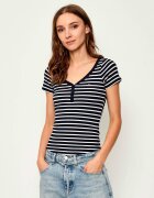 Tommy Jeans Bluză HENLEY | Slim Fit