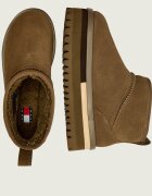 Tommy Jeans Bocanci | piele întoarsă
