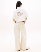 Tommy Jeans Cămașă | Cropped Fit | cu adaos de in